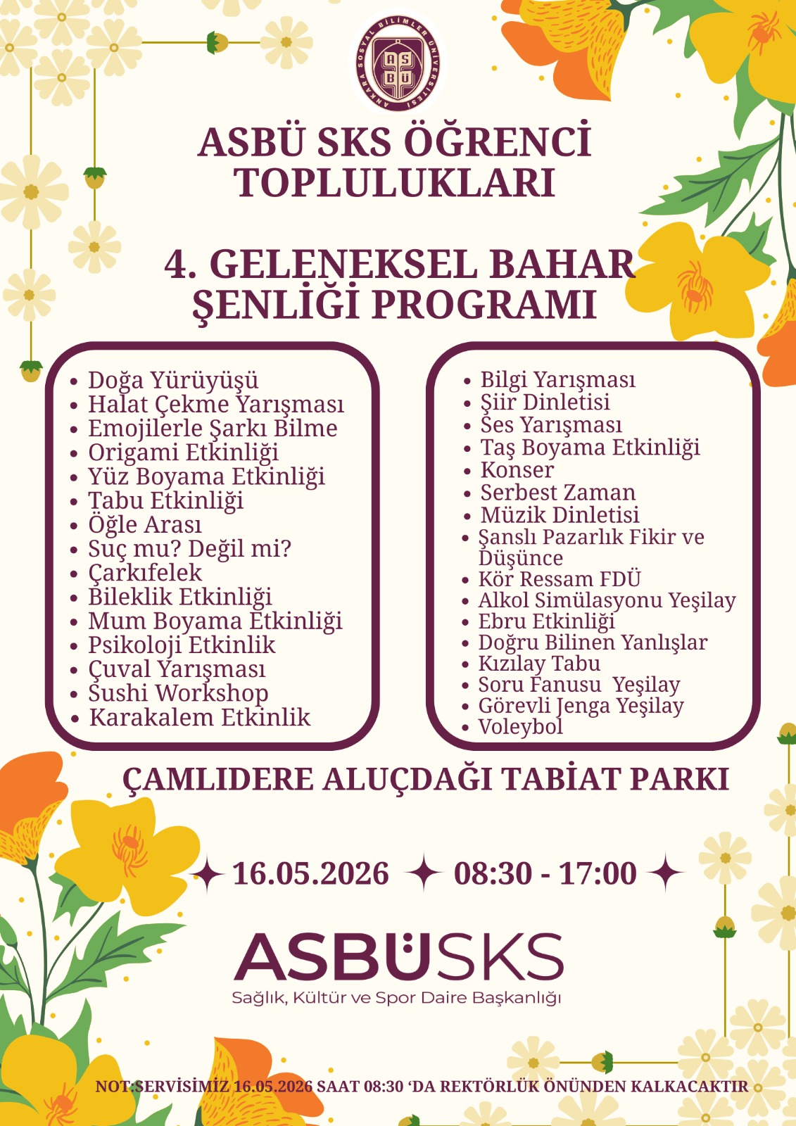 BAHAR ŞENLİĞİ